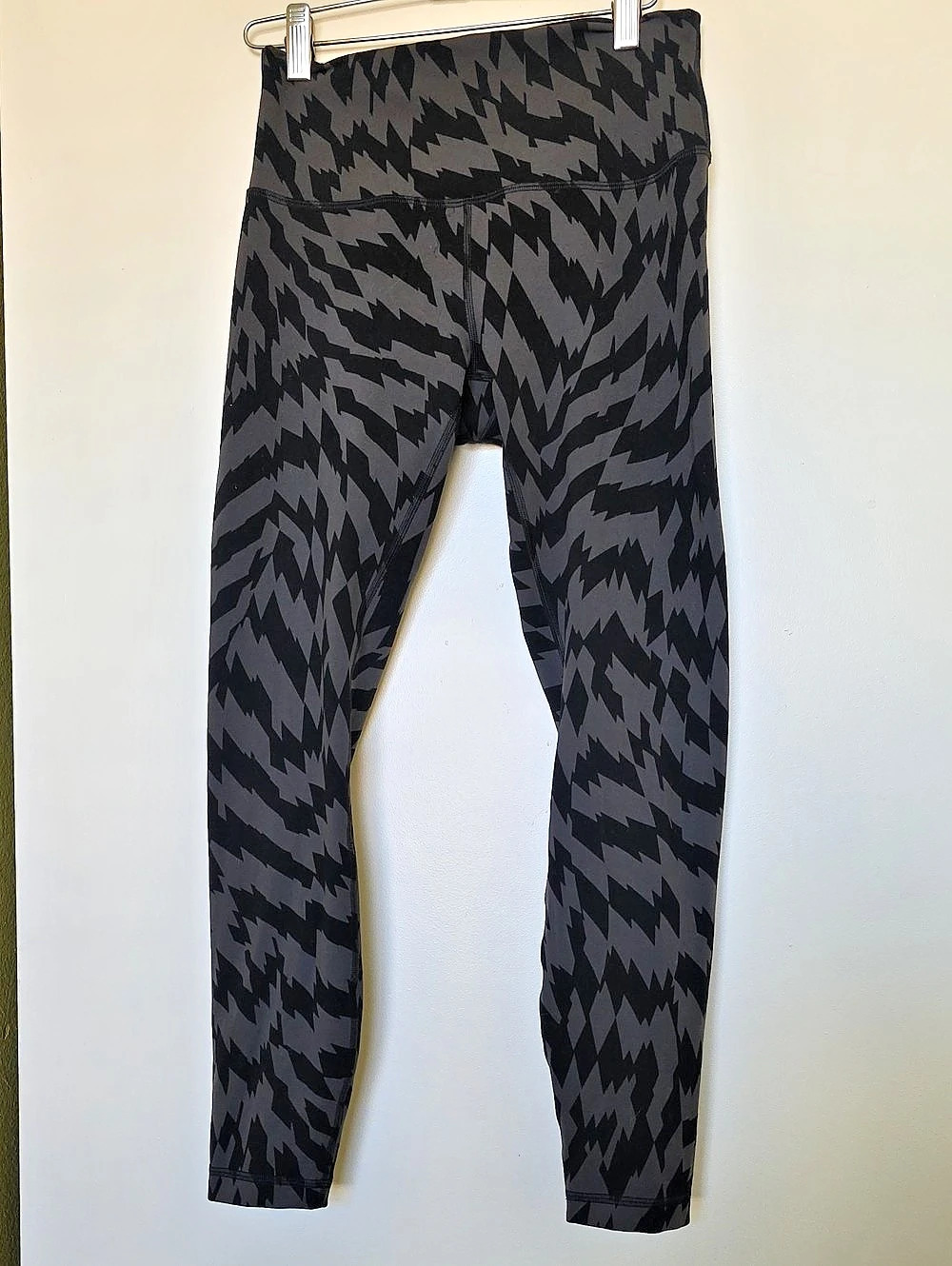 lululemon Align High-Rise Pant 25" *Graphic Abstract Pattern Black/Grey 8